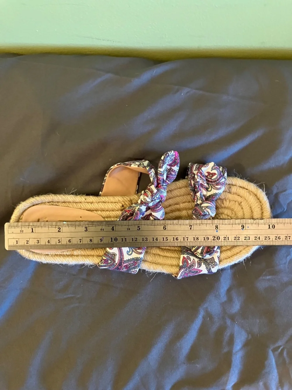 Nanette Lepore Lily Bow Espadrille Sandals (US WOMENS 8)